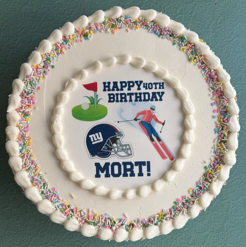 Edible Image Cake