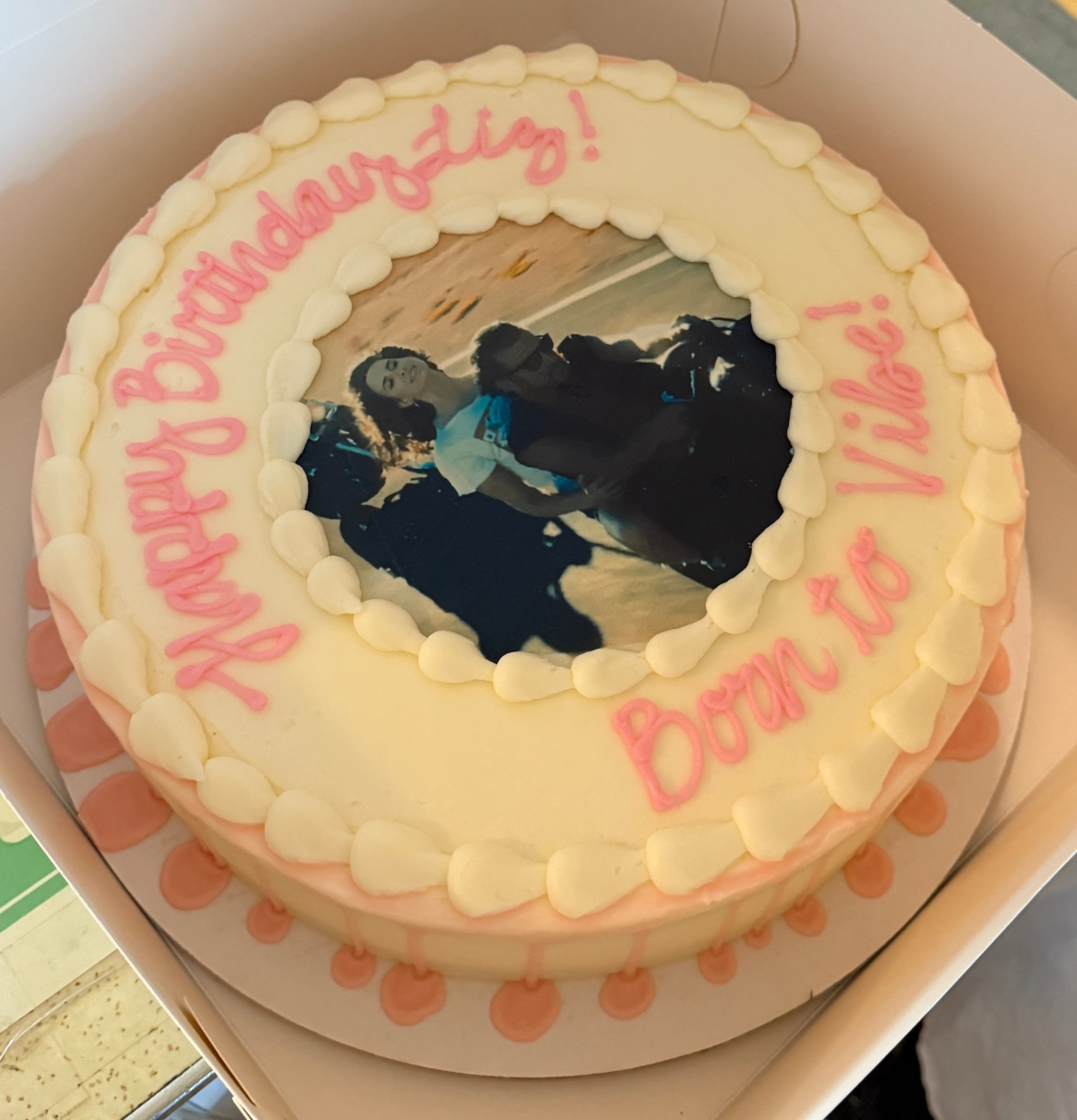 Edible Image Cake